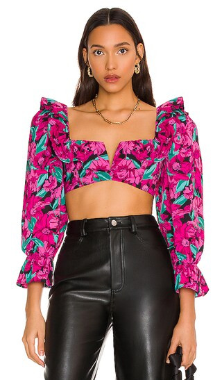 Tatjana Top in Tatjana Floral | Revolve Clothing (Global)