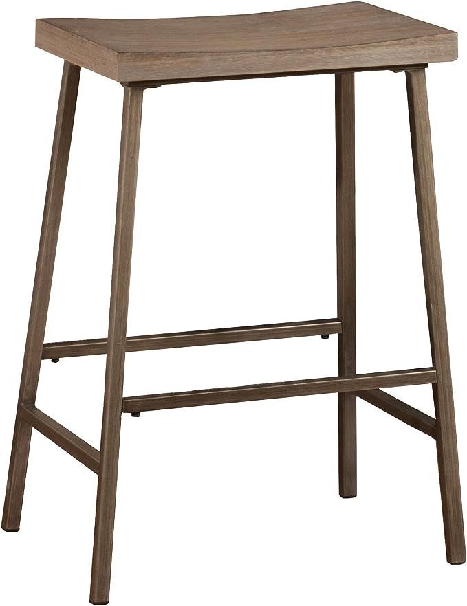 Hillsdale Kennon Backless Counter Height Stool, Brown, 5987-824 | Amazon (US)