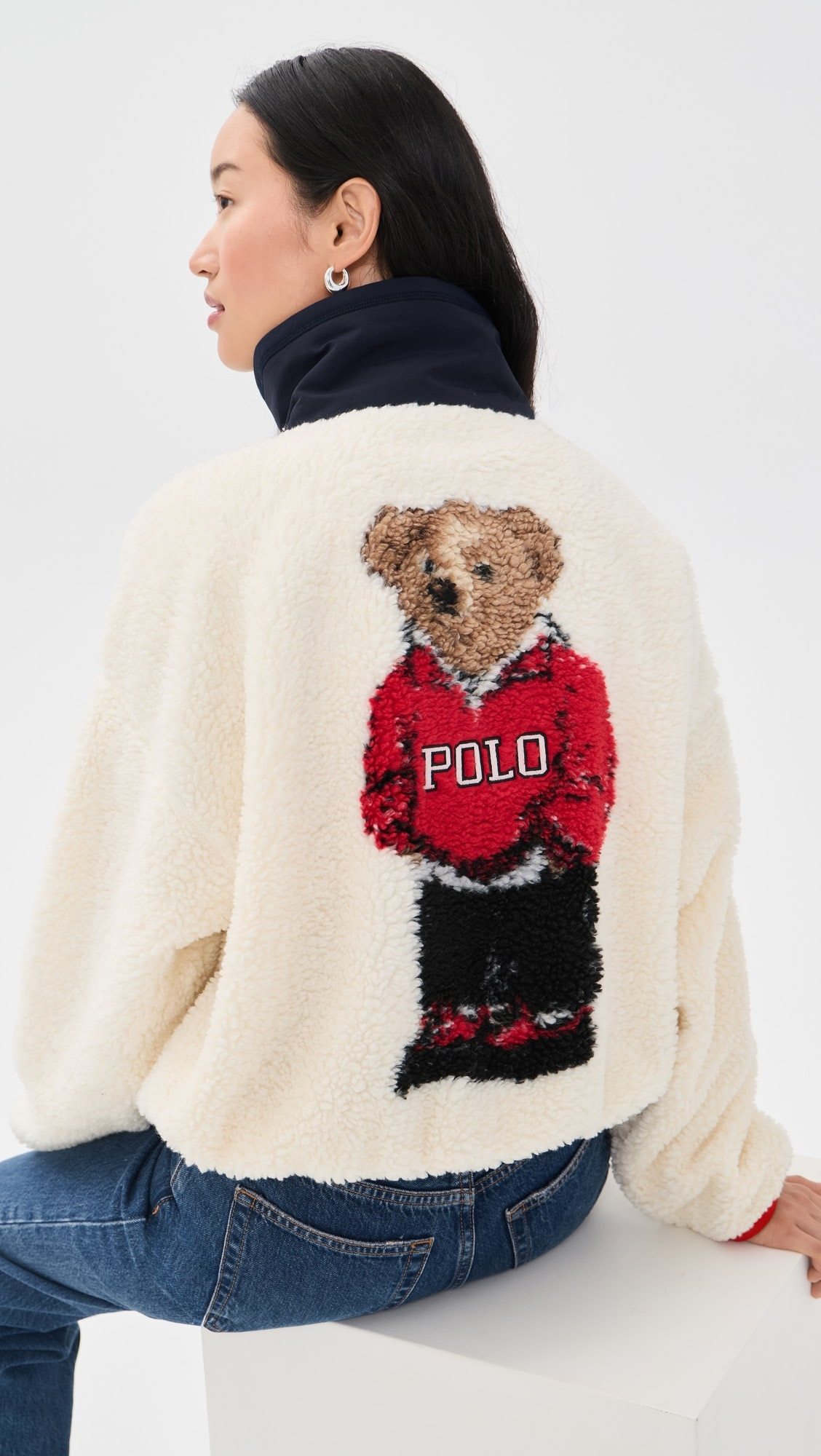 Polo Ralph Lauren Polo Bear Fleece Funnel Neck Pullover | Shopbop | Shopbop