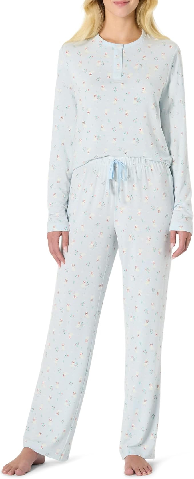 Amazon Essentials x Sofia Grainge Unisex Babies' Snug-Fit Cotton Footed Pajamas | Amazon (US)