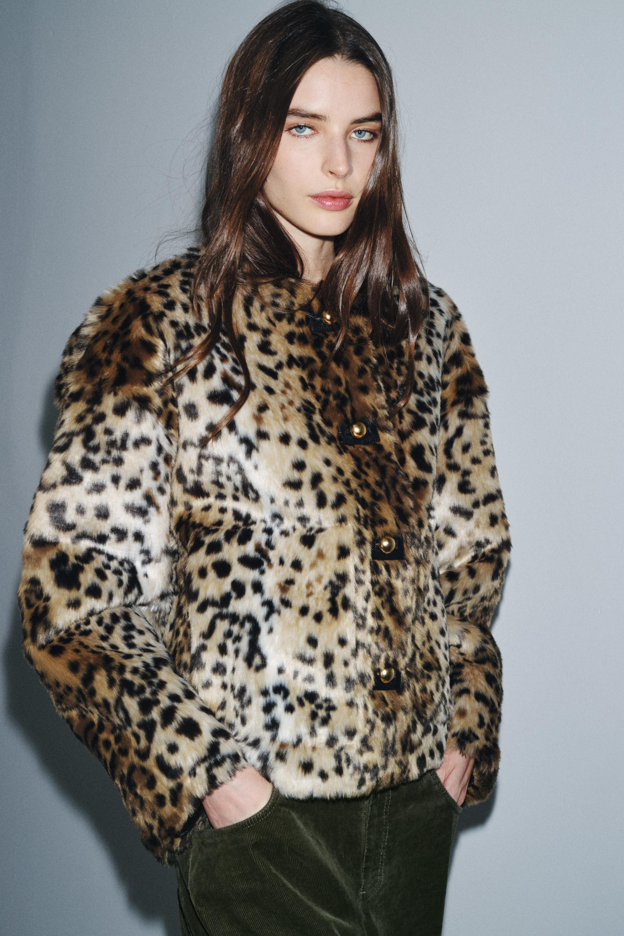 ZW COLLECTION ANIMAL PRINT JACKET | Zara US