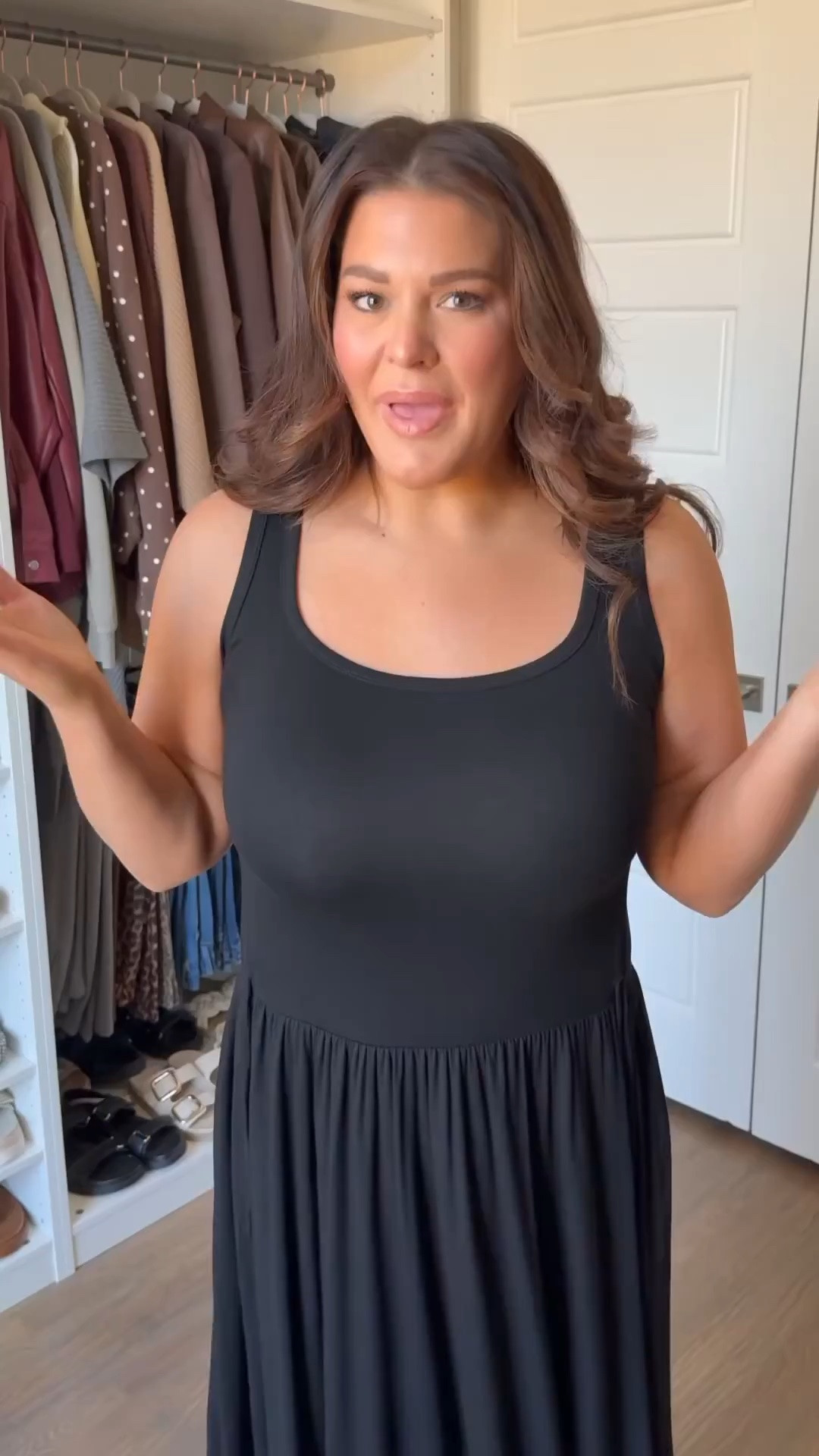 Size: Large

I call this my magic dress! Simple but chic and super versatile. You can dress it up or down, wear it with sneakers, sandals, heels - so many different looks you can create! And a customizable waistline!!

millennial fashion, mom style, leggings outfit, Amazon fashion, midsize style, midsize mom style, updating my wardrobe, trendy style, cozy style, school pickup outfit

#midsizefashion #midsizestyle #amazonfashion #fashionreels #casualfashion

#LTKootd #LTKgrwm #LTKMidsize

#LTKMidsize #LTKSeasonal #LTKootd