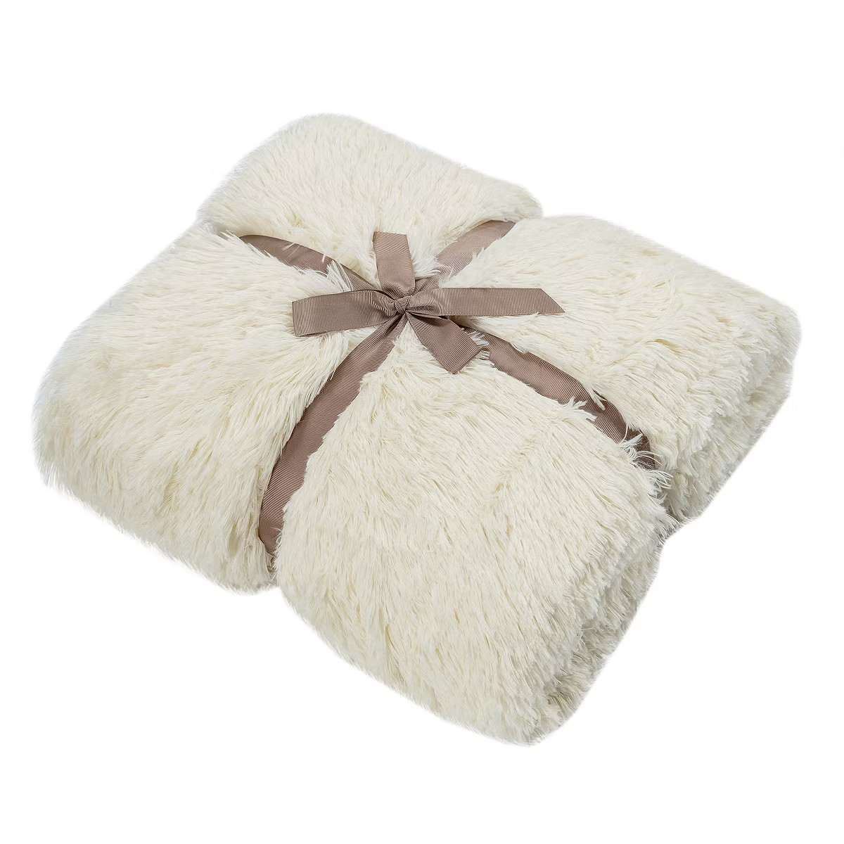 Tangkula Throw Blanket Thick Fuzzy Warm Soft Blanket and Throw for Sofa Bed Beige | Target