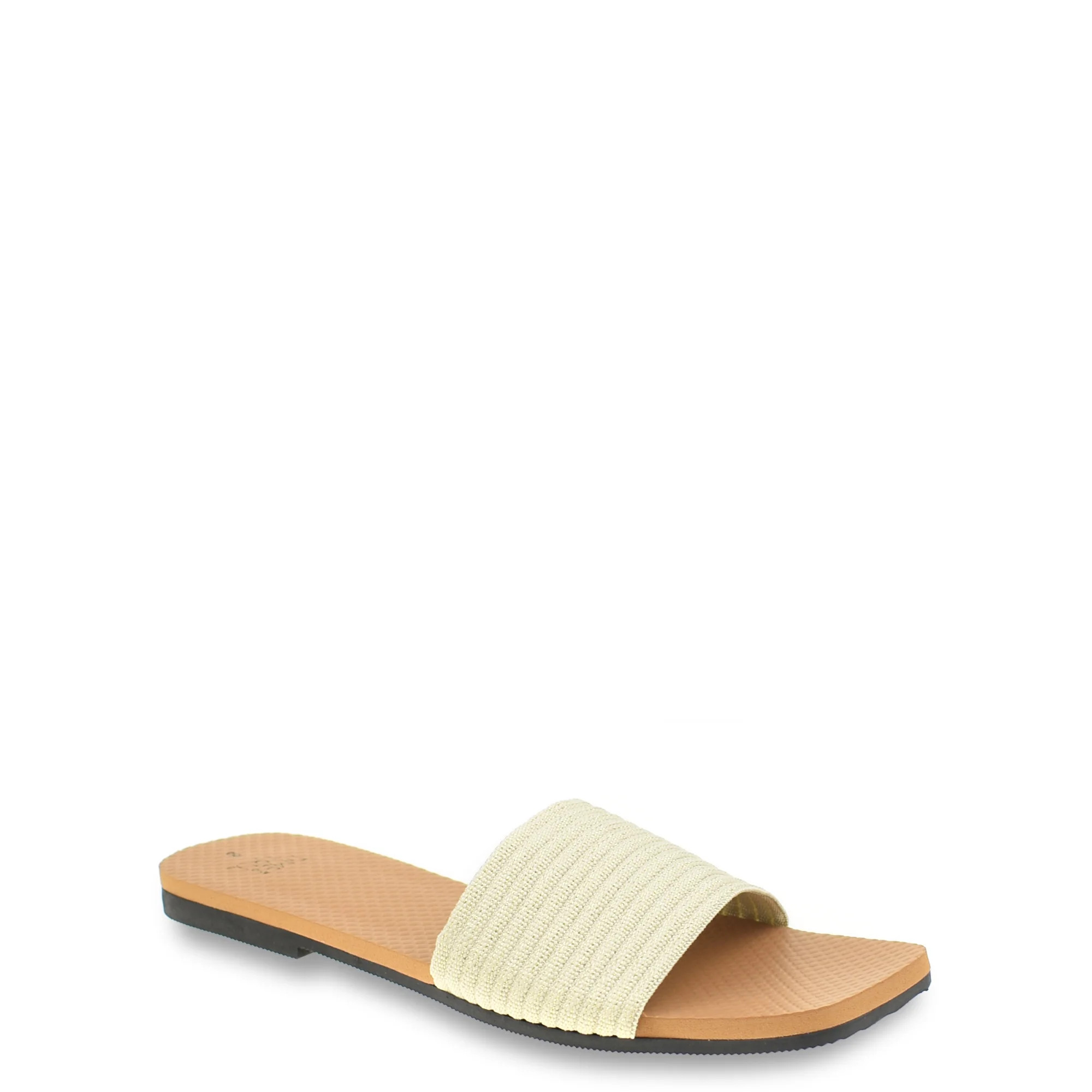 Time and Tru Women's Woven Slide Sandal | Walmart (US)