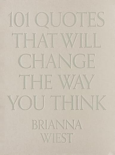 101 Quotes That Will Change The Way You Think     Hardcover – Big Book, February 29, 2024 | Amazon (US)
