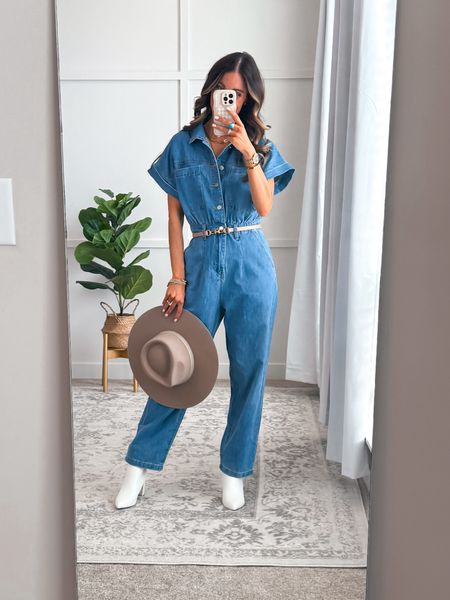 POV: you found the jumpsuit for your next summer event

Dress up or down. Perfect for a country concert outfit or festival. 

I’m wearing a small. Plenty of room in the torso if your tall or fold the top over the waist or cuff the bottoms to make shorter. #LTKFestival

#LTKStyleTip #LTKSaleAlert