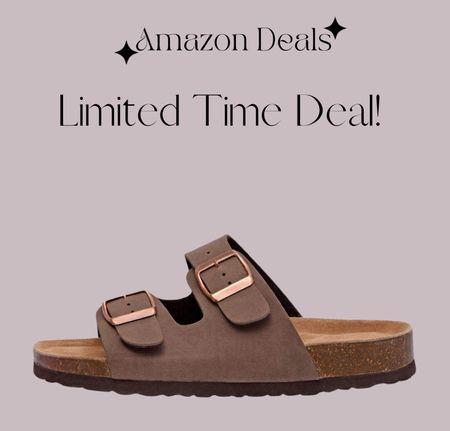 Amazon deals / CUSHIONAIRE Women's Lane Cork Footbed Sandal With +Comfort / sandals / summer sandals / Birkenstock look alike / dupes 

#LTKSaleAlert #LTKFindsUnder50 #LTKTravel