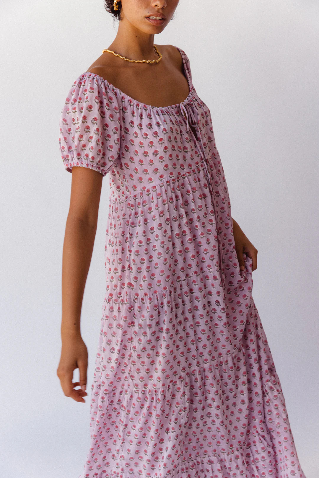 Sita Maxi Dress ~ Violet | Daughters of India