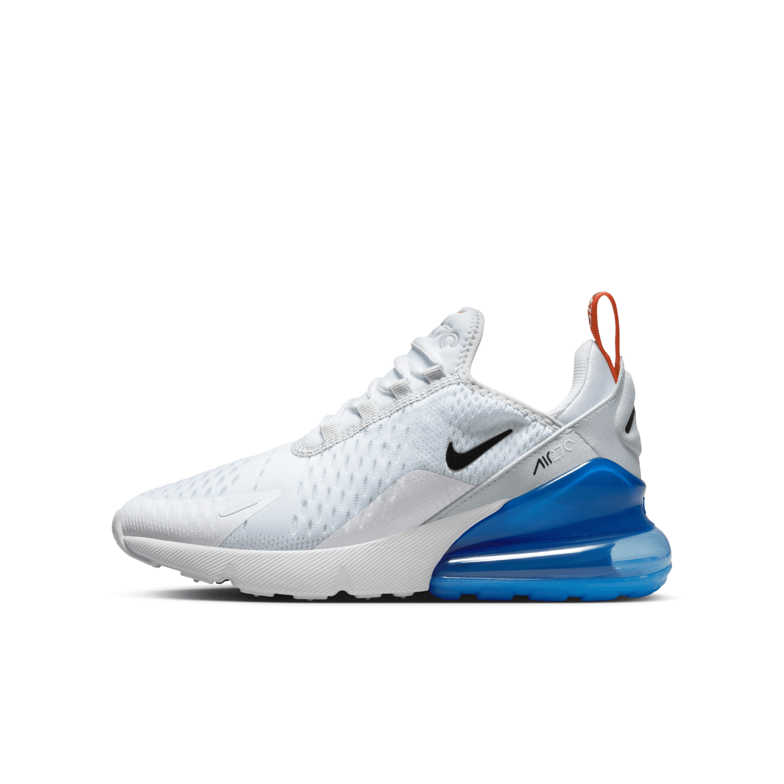 Nike Air Max 270 Big Kids' Shoes in White, Size: 4Y | 943345-114 | Nike (US)