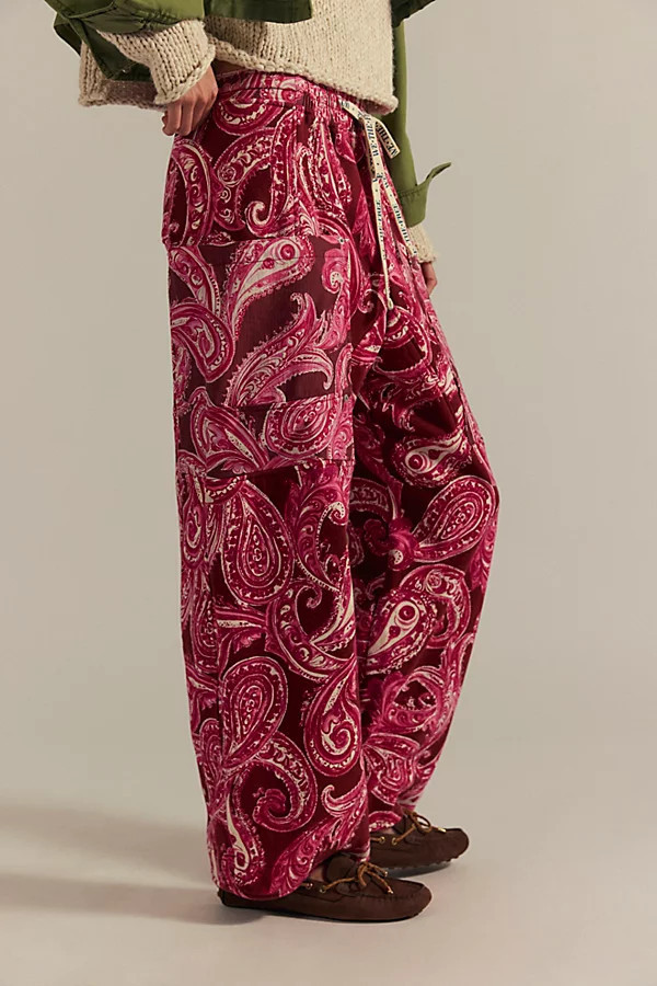 We The Free Jet Set Knit Printed Pull-On Pants | Free People (Global - UK&FR Excluded)