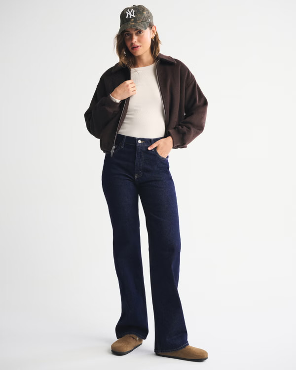 High Rise 90s Relaxed Jean | Abercrombie & Fitch (US)