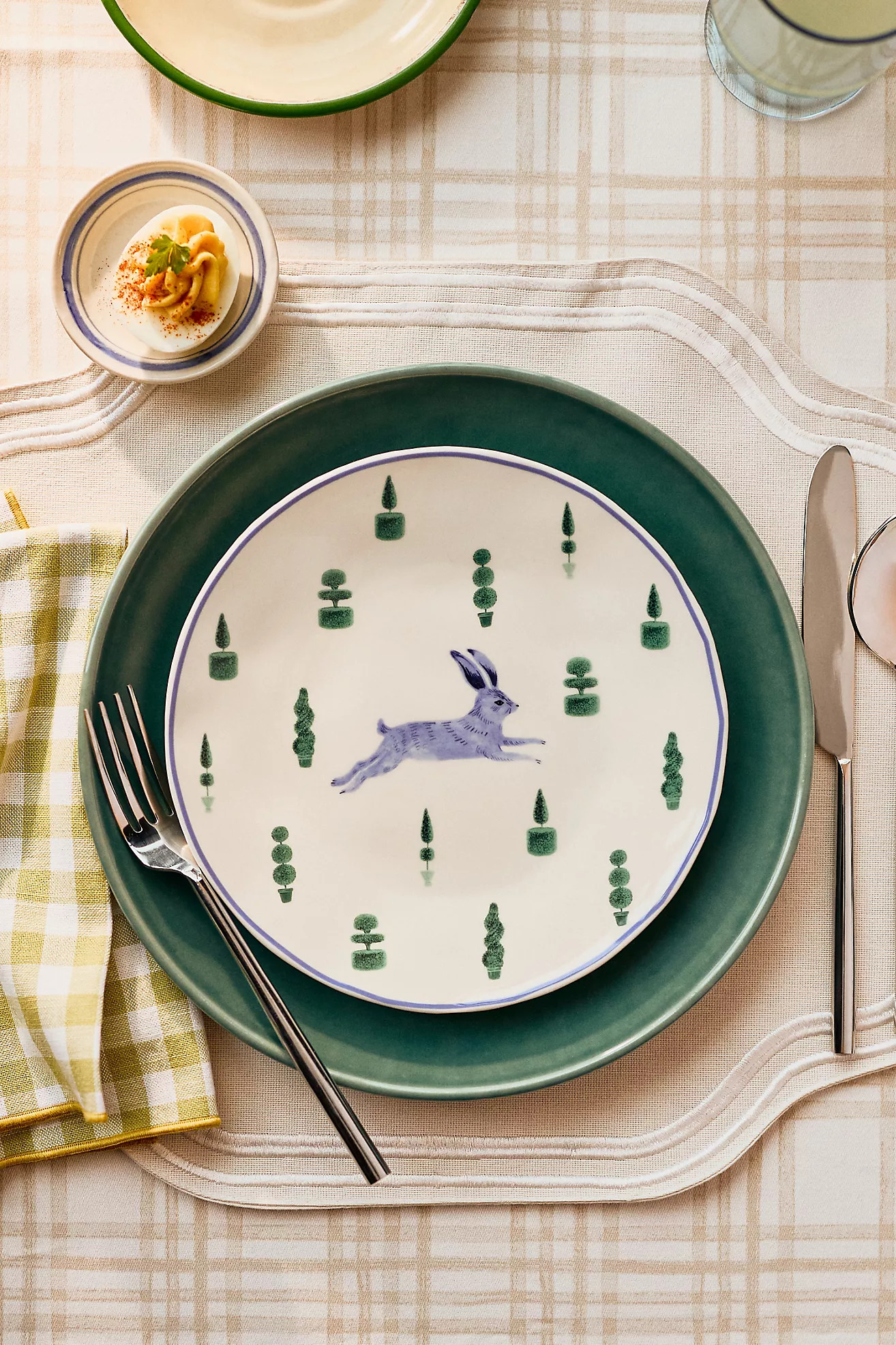 Lexington Stoneware Dessert Plates, Set of 4 | Anthropologie (US)