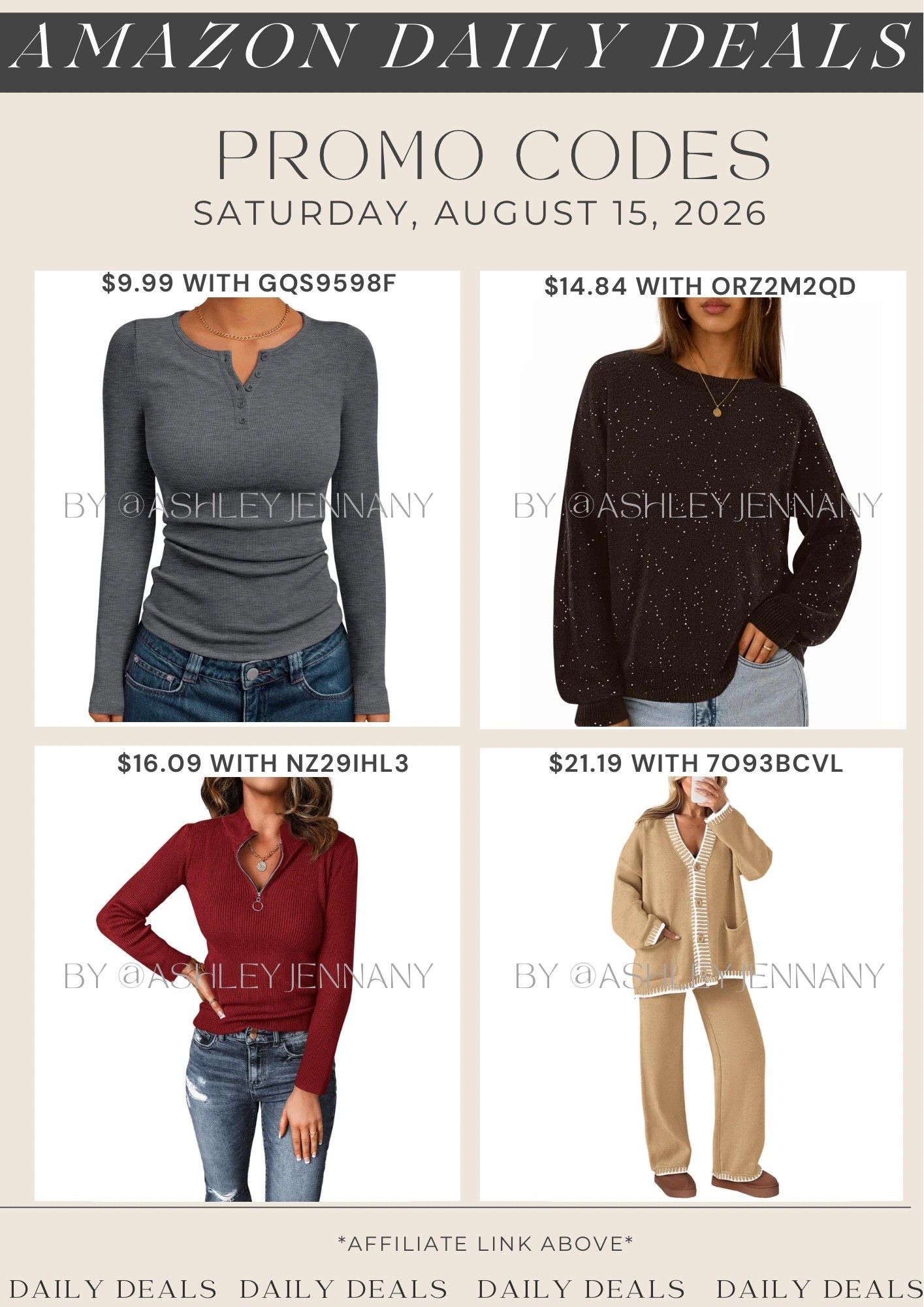 Amazon deals

#LTKSaleAlert #LTKMidsize #LTKSeasonal