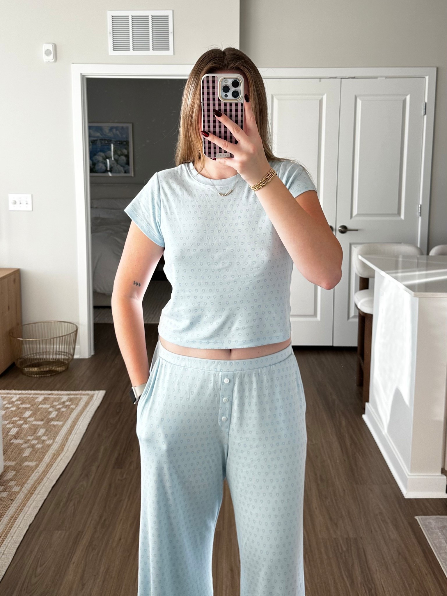 the softest pjs!🩵

#LTKStyleTip #LTKFindsUnder100