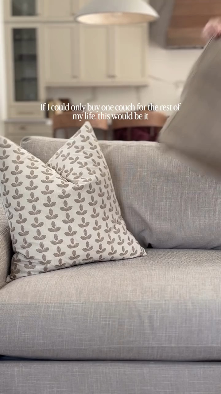 I spent months researching the perfect neutral sofa and this one checks every box — soft oatmeal tone (not stark white), insanely comfortable, and actually holds up to real life (guests, kids, dogs… all of it).

It gives you that clean, elevated look without the stress of keeping a white couch spotless 🙌🏼

Ordering Details:
Type: York Slope Arm Deep Seat Sofa
Size: Grand Sofa 95" 
Color:  Performance Slub Weave Oatmeal
#neutralhome #cozyliving #potterybarnfinds #livingroomstyle

#LTKHome #LTKHome
