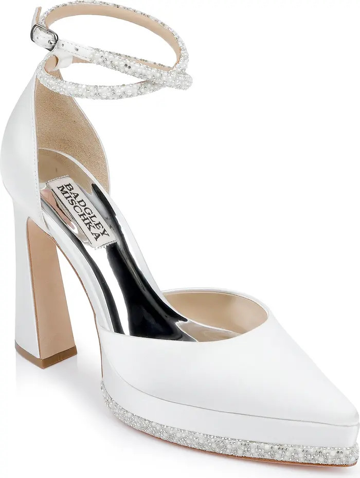 Eliana Ankle Strap Platform Pointed Toe Pump (Women) | Nordstrom