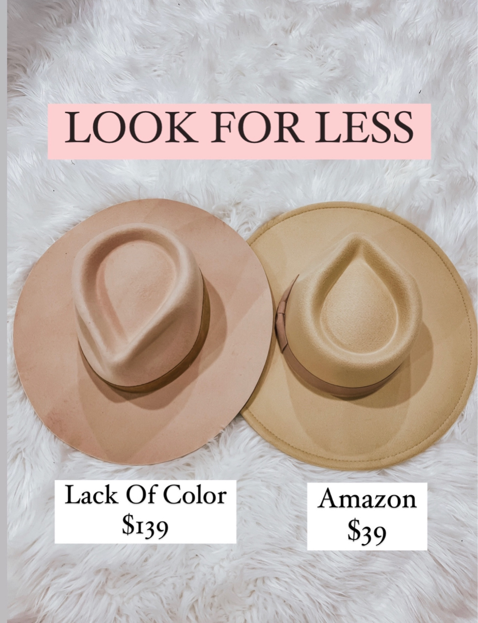 Look for Less Lack of Color hat! #founditonamazon

#LTKsalealert #LTKHoliday #LTKGiftGuide