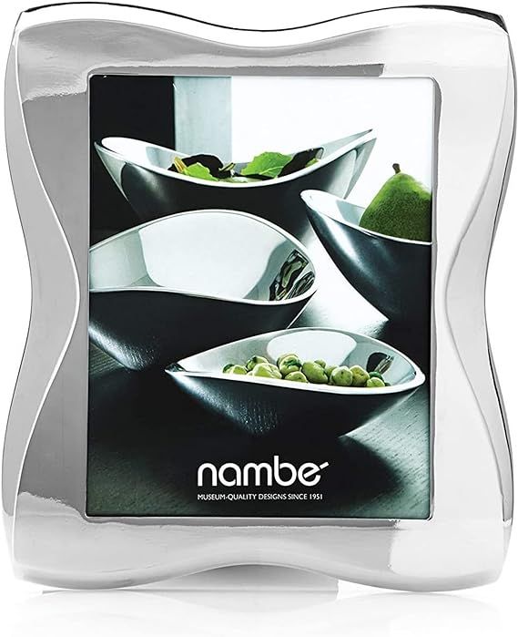 Nambe Bella Picture Frame, 8" x 10” | Photo Frame with Tempered Glass | Vintage and Contemporar... | Amazon (US)