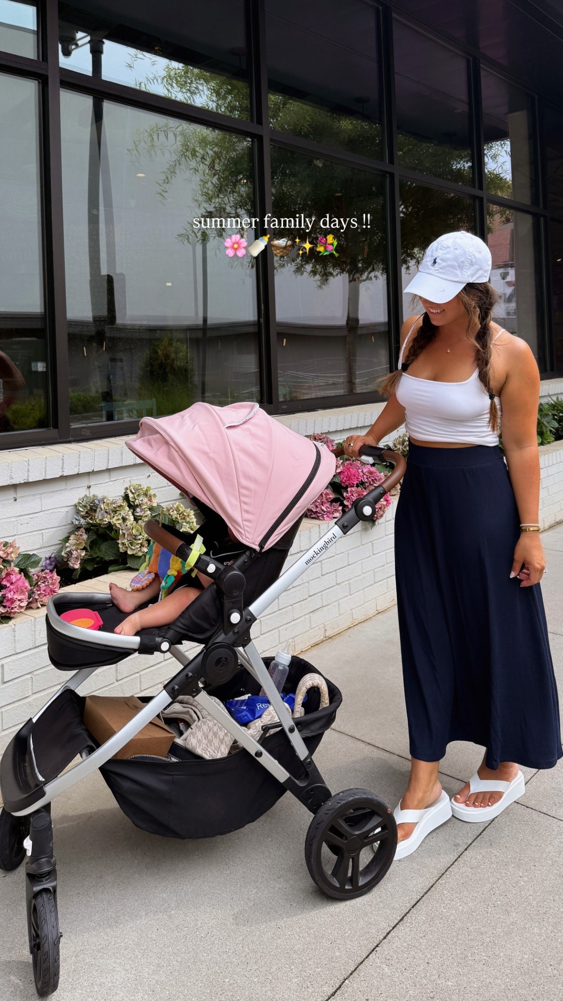 Casual summer mom outfit!