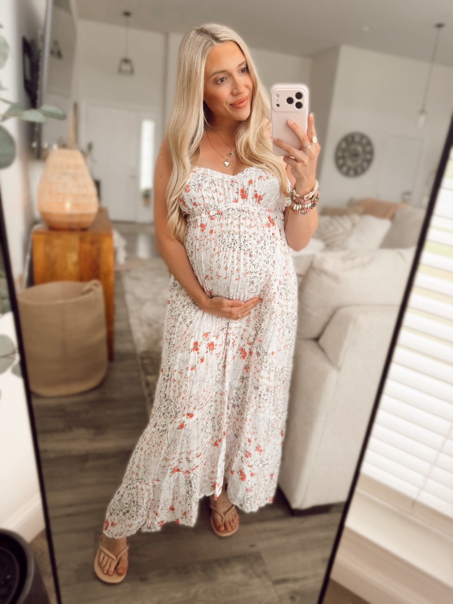 The most perfect cotton maxi dress for spring and summer pregnancies | maternity - this dress is seriously a pregnant girl’s dream. It is so flowy, lightweight and forgiving! The adjustable straps are a double win! 

This dress would be breast-feeding friendly as well for the mamas who are breast-feeding/postpartum — another staple just to have in your closet as well for postpartum because like I said, it’s so flowy, forgiving and flattering on! 

I’m in a size small! 

#LTKBump #LTKmomlife #LTKBaby