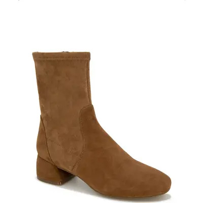GENTLE SOULS BY KENNETH COLE Emily Zip Bootie in Mushroom Suede at Nordstrom, Size 6.5 | Nordstrom