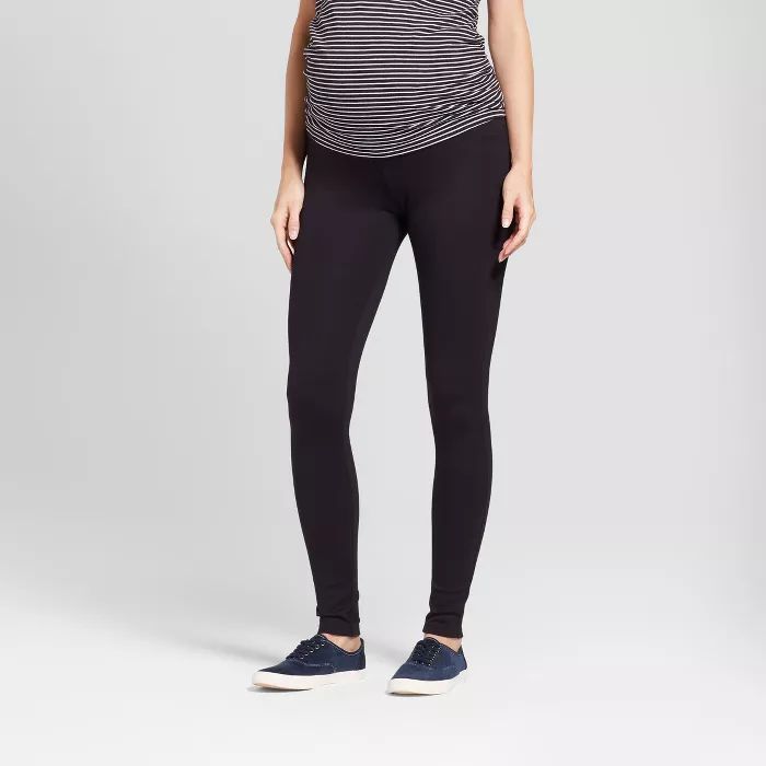 Maternity Crossover Panel Ponte Pants - Isabel Maternity by Ingrid & Isabel™ | Target