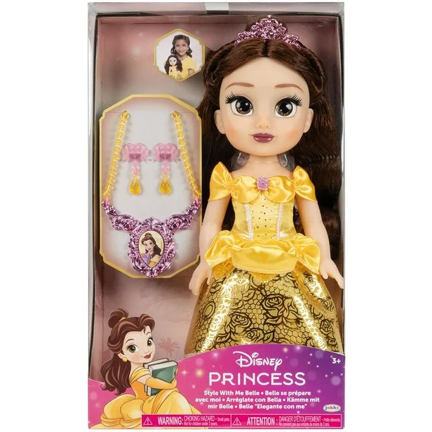 Disney Style with Me 14" Toddler Doll with Child Sized Jewelry | Sam's Club