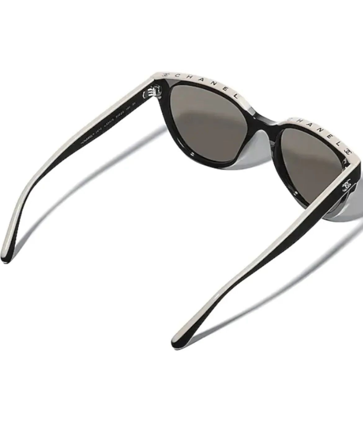 Authentic CHANEL CH5414 Women's  Butterfly Sunglasses, Black/ Beige | eBay US