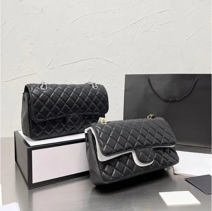 Designer cc Bag Classic bags handbag designer diamond lattice caviar sheepskin leather shoulder b... | DHGate