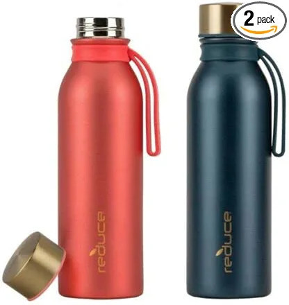 Reduce Water Bottle – Hydro Pure 20 oz / 2 pack – Features a lid, Carry Strap – Stay Health... | Amazon (US)