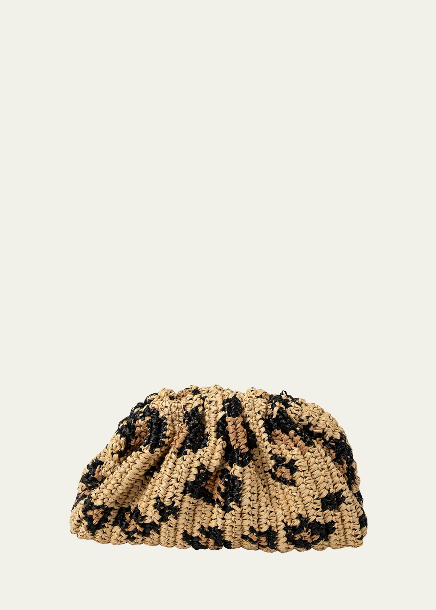 Maria La Rosa Game Animalier Crochet Clutch Bag | Bergdorf Goodman