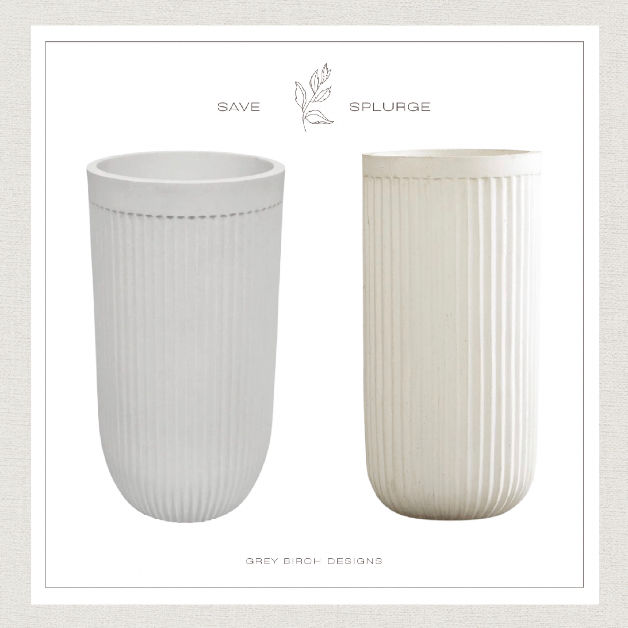 Save vs. Splurge large pottery barn pot planter 

#LTKFind #LTKhome #LTKSeasonal