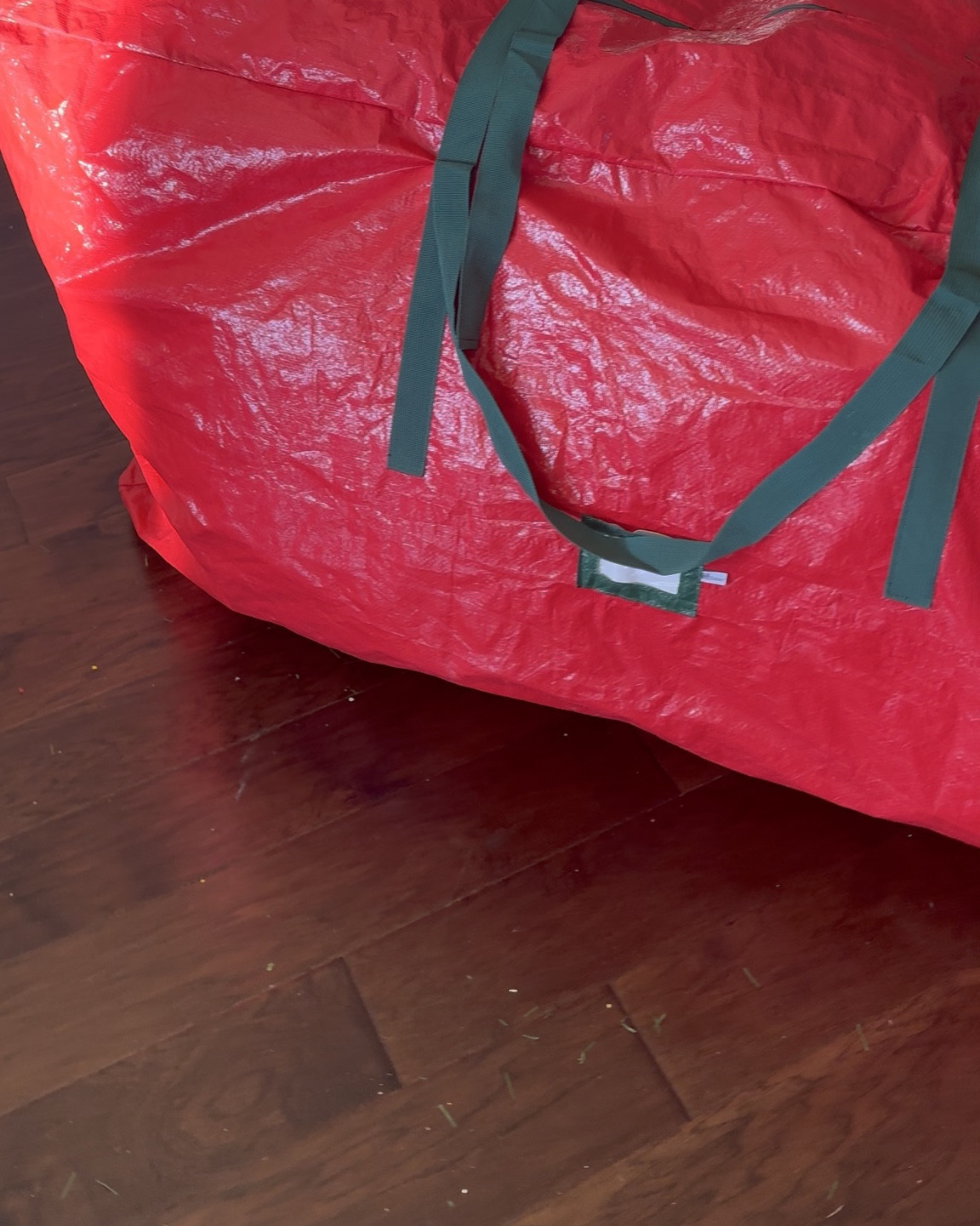 We have been impressed with this Christmas tree storage bag. We’ve had it for three years and it fits our broken down 10ft Christmas tree easily. Very heavy duty material and it has wheels for easy moving!

#LTKHoliday #LTKHome