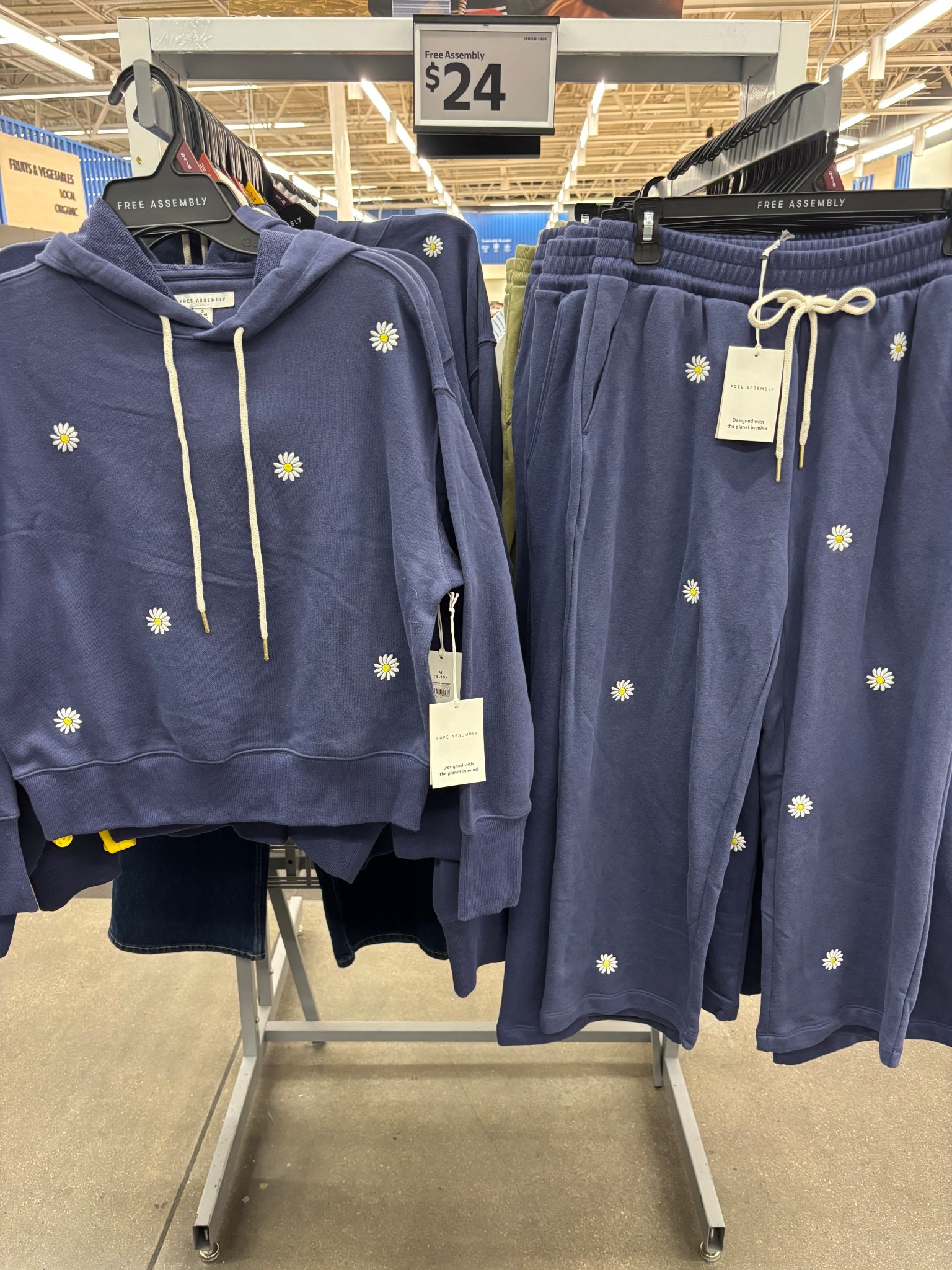 NEW from Walmart. This Free Assembly leisure sweat suit is stunning. Loving the daisy embroidery on both the pants and hoodie. Comes in white and also has shorts, too! 

Walmart, Walmart finds, Walmart fashion. 

#LTKgrwm #LTKmomlife #LTKootd
