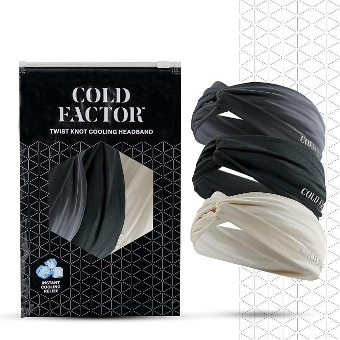 Cooling Headband for Women and Men – UPF 50+ Advanced Evaporative Comfort, Instant Cooling Sweatband for Outdoor Sports, Fitness, Yoga, Hiking, Running, and Workout | Amazon (US)