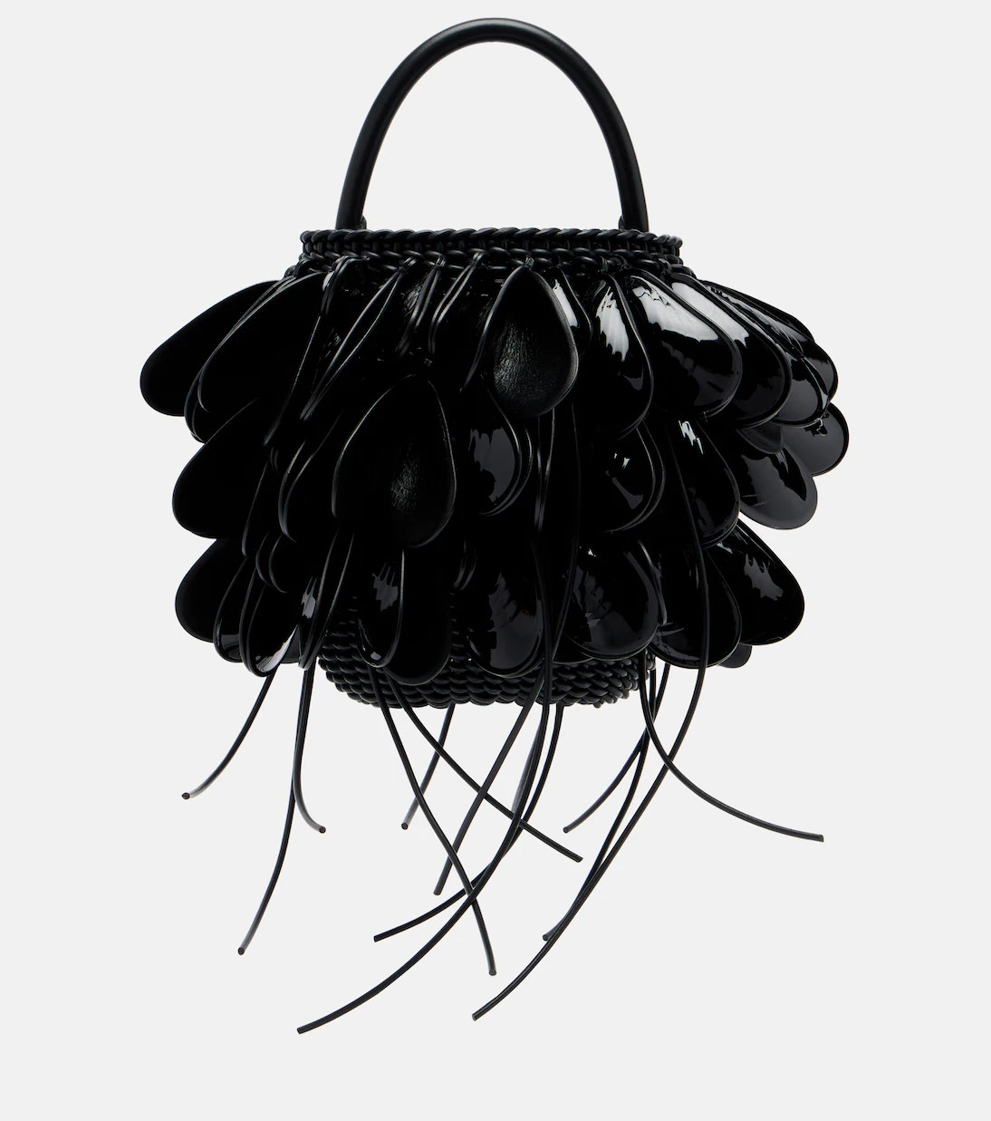 Shell Small leather bucket bag | Mytheresa (US/CA)