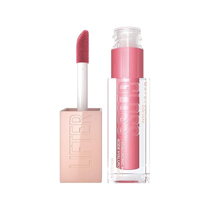 Maybelline Lip Lifter Hydrating Lip Gloss with Hyaluronic Acid, Petal, 0.18 Ounce | Amazon (US)