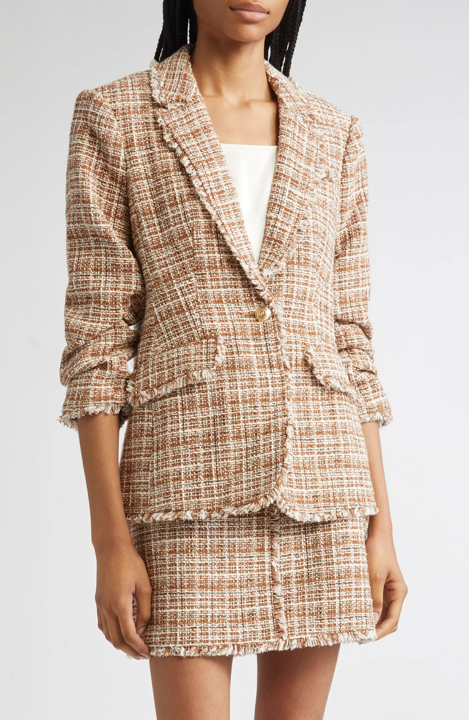 Cinq à Sept Larissa Khloe Tweed Blazer | Nordstromrack | Nordstrom Rack