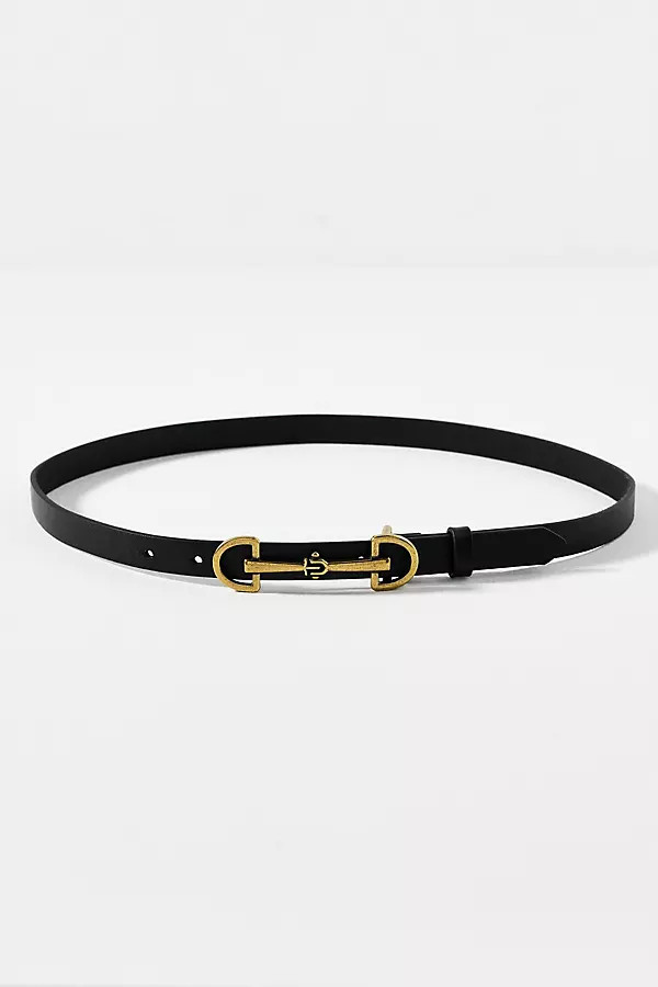 Skinny Horsebit Detail Belt | Anthropologie (US)