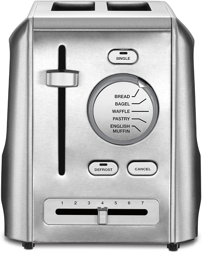 Cuisinart CPT-620 2-Slice Metal Toaster, Stainless Steel | Amazon (US)