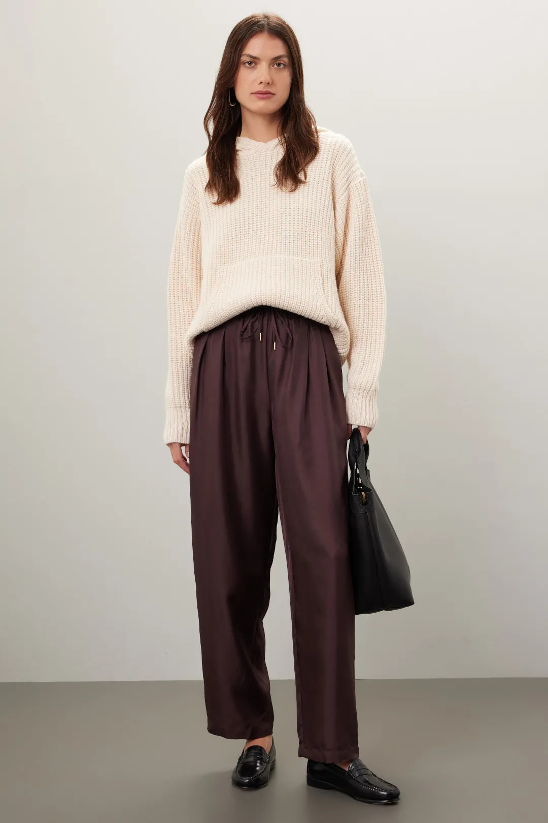 Silk Laundry Slouch Pants | Rent the Runway