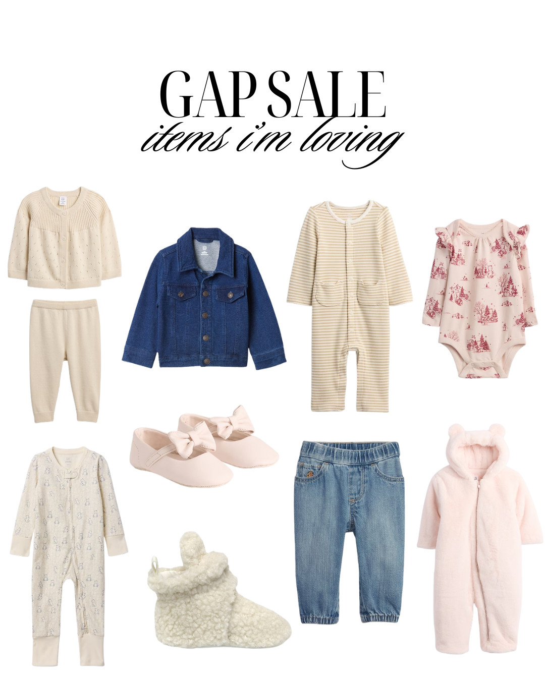 Gap Sale: Items I'm loving for Esther💕 

 #LTKootd #LTKSaleAlert #LTKBaby