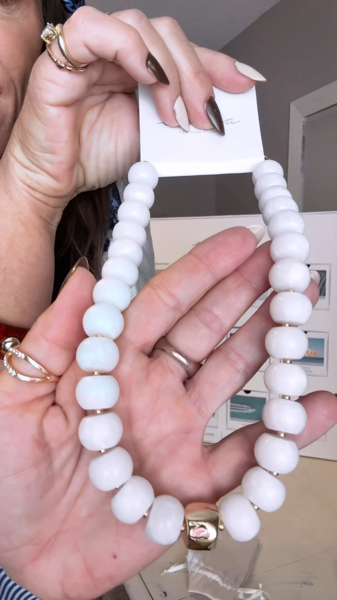 Power Bead Statement Necklace in Bone 🐚

#LTKSwim #LTKdayinmylife #LTKmomlife