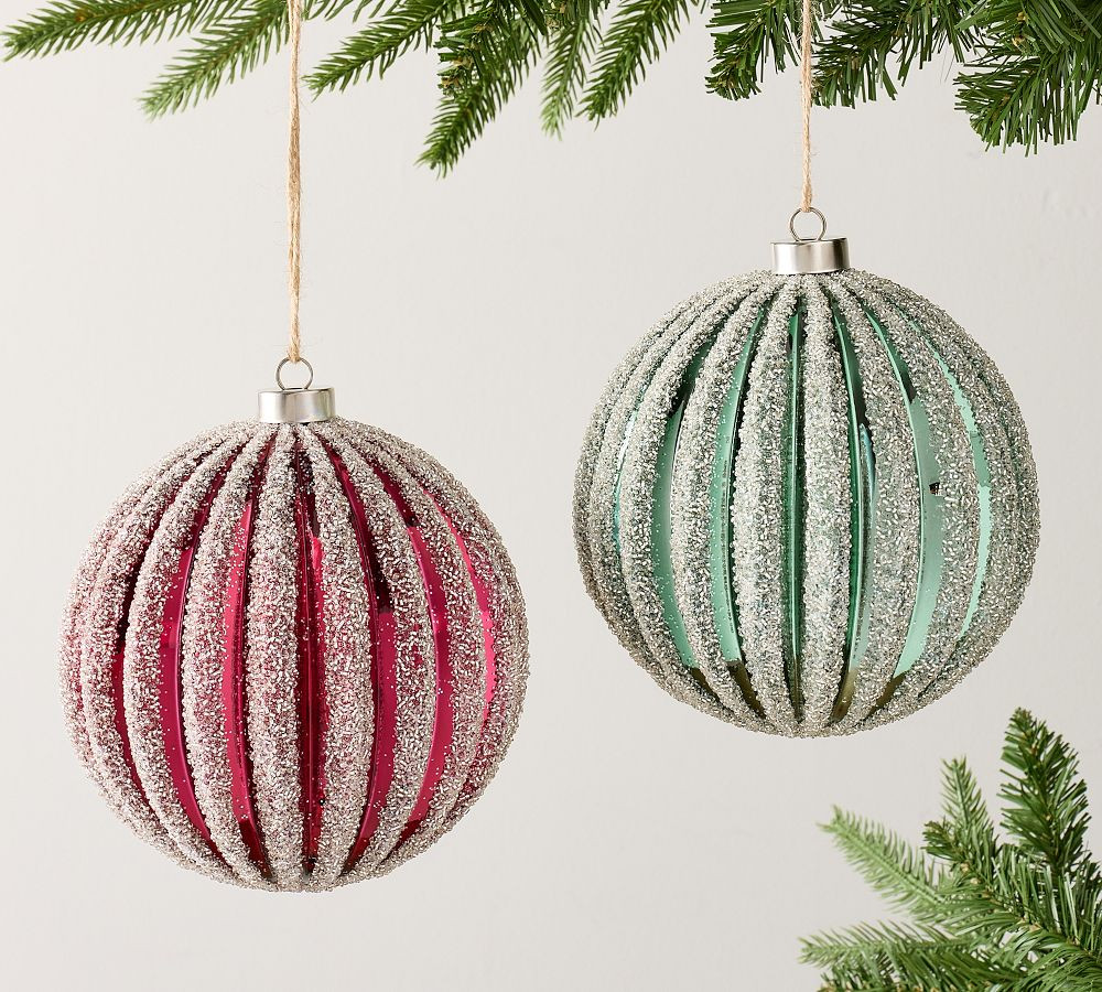 Sparkly Ball Ornament | Pottery Barn (US)
