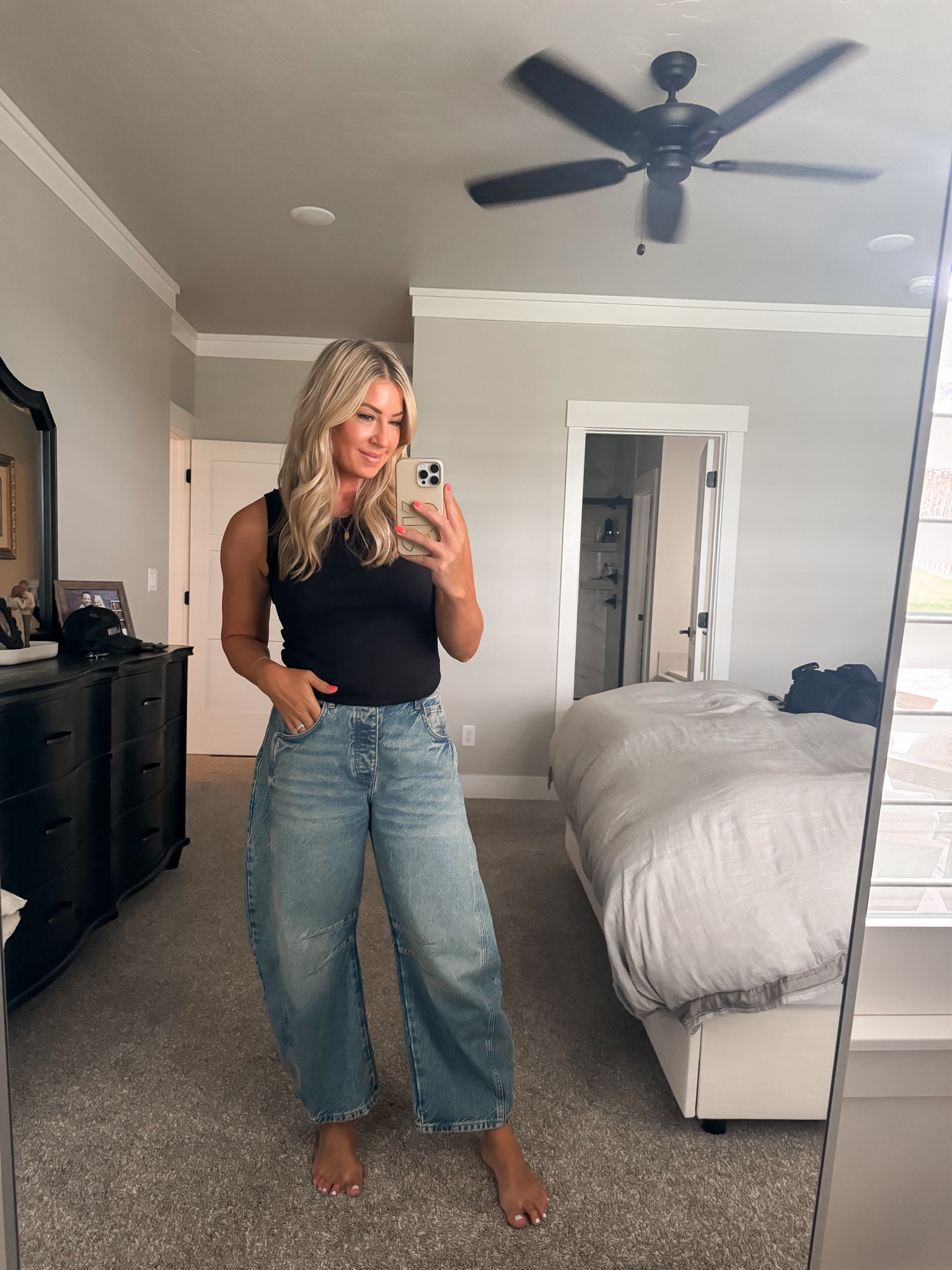 I had to commit to the barrel jeans and these are my favorite color / brand tts and under $100

#LTKBacktoSchool #LTKFindsUnder100 #LTKOver40