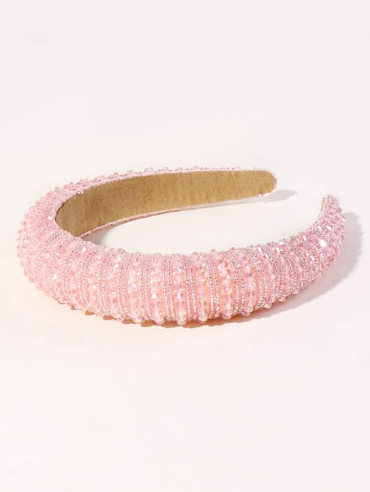 Bead Overlay Hair Hoop | SHEIN