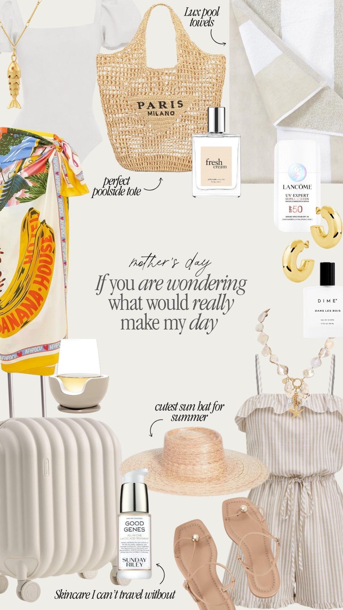 Mothers Day wish list items! Summer finds, beach finds, travel finds.

#LTKTravel #LTKootd #LTKSwim