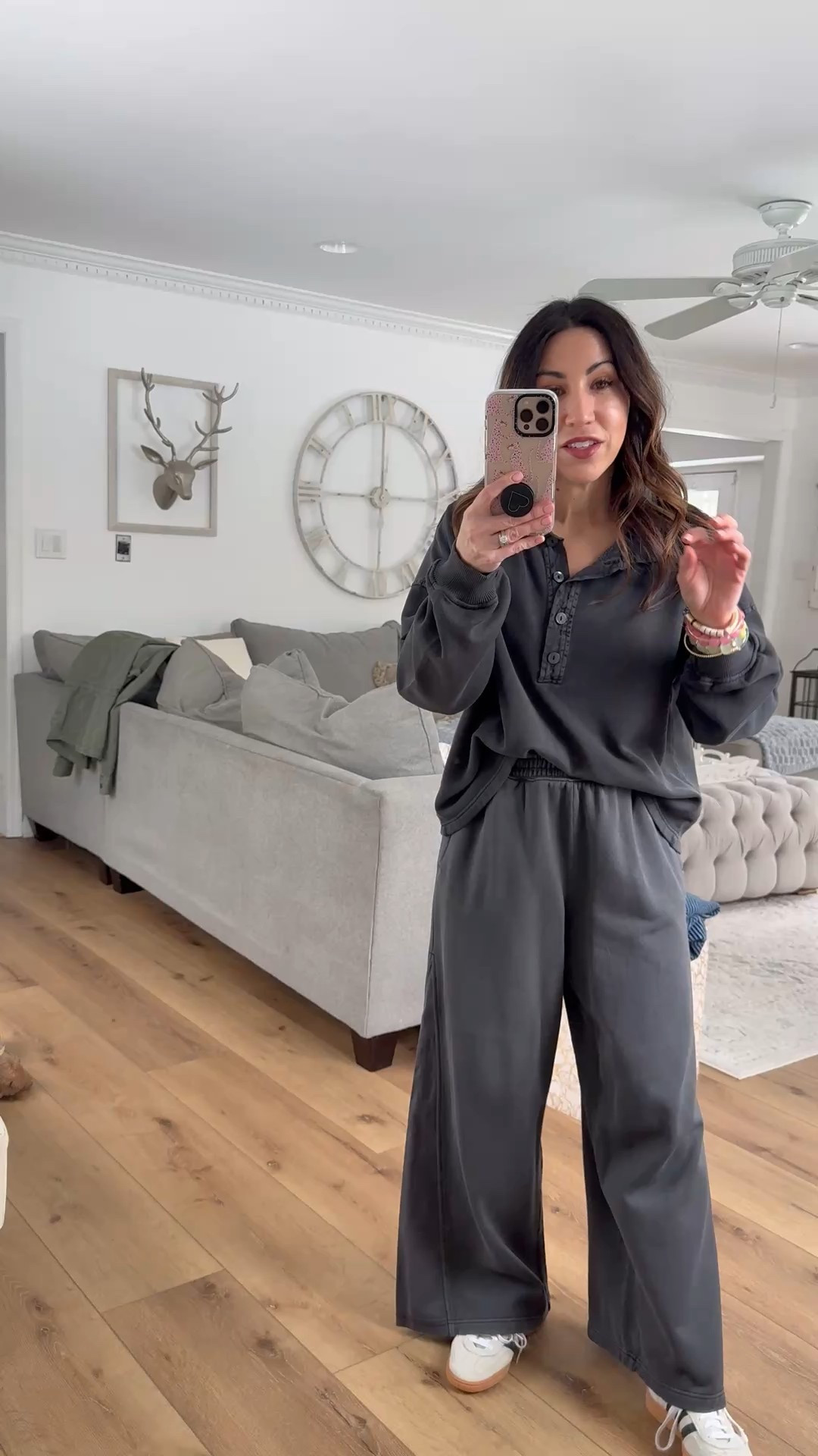 This Aerie set never goes on sale, but it’s 30% off today only! Wearing small Henley sweatshirt. Small short wide leg sweat sweatpants.



#LTKSaleAlert #LTKPetite #LTKOver40