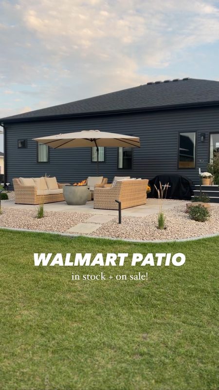 The viral Walmart patio set 😍🤌 It’s back in stock and on sale!! It sells out every year, so don’t miss out!

Comment SHOP for the link!

We used two sofas and two chairs to create this U shaped patio.

The best patio furniture! Great quality and affordable. Every piece comes with a cover too!

My concrete gas fire-pit is an old one from last year, but I found a couple similar ones for you!

Follow me @frengpartyof6 for all things neutral home!

#patio #stonepatio #patiodesign #homedecor #homedecorinspo #affordablehomedecor #budgetdecorating #budgetfriendly #organicmodern #myhomesweethome #organicmodern #ltkhome 

#LTKhome #LTKsalealert #LTKSeasonal