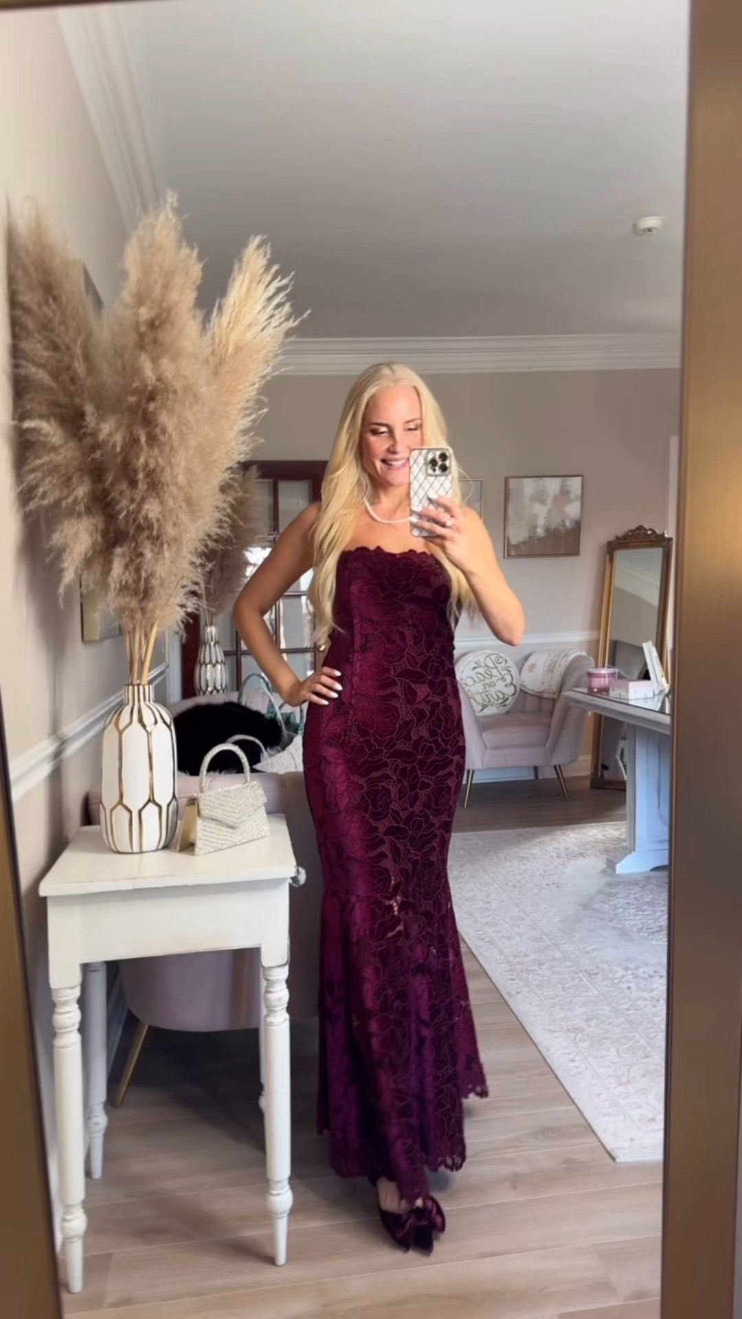 The perfect formal dress for a Christmas or winter wedding guest! 

#LTKootd #LTKdayinmylife #LTKHoliday